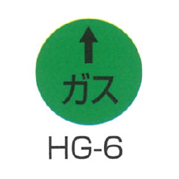 京滋レベル工業 埋設管表示ピン レベルマーク ガス用 HG-6