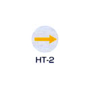 京磁レベル工業 埋設管表示ピン レベルマーク 通信用  HT-2