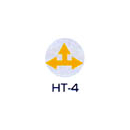 京滋レベル工業 埋設管表示ピン レベルマーク 通信用  HT-4