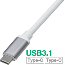 JAPPY USB3.1 PD対応ケーブル 1m (白) JUC-3P1W