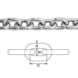 水本機械製作所 ステンレス ショートチェーン 短鎖環 11mm 11-S (30m