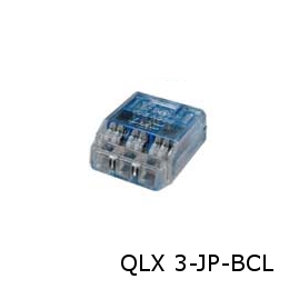 ニチフ 差込型電線コネクタ クイックロック QLX3 (50個入)