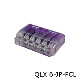 ニチフ 差込型電線コネクタ クイックロック QLX6 (20個入)