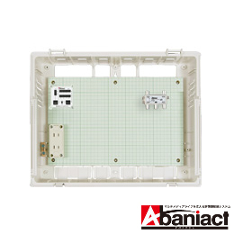 Abaniact 情報盤 スモールタイプ 集合住宅向けTV4分配 S-AB-804F-00