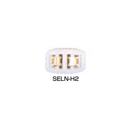 ヘラマンタイトン エンドレスタイ 標準グレード・乳白色 7.6mm幅用ロッキングヘッド SELN-H2 (25個)