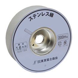 東京富士商会 ステンレス線 線径1.6mm 200m巻 300-392-0988の商品詳細 