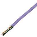 JAPPY LANケーブル TPCC6 0.5mm×4P 紫 (300m)